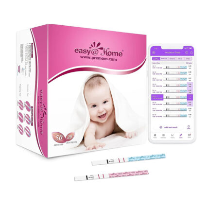 Easy@Home 50 Ovulation Test Strips and 20 Pregnancy Test Strips